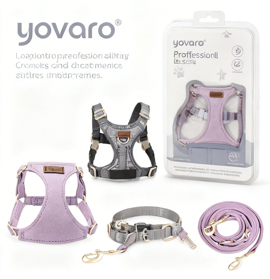 yovaro® Canine Explorer’s Harness & Leash Set – Turn Every Walk into a Tail-Wagging, Tug-Free Quest!